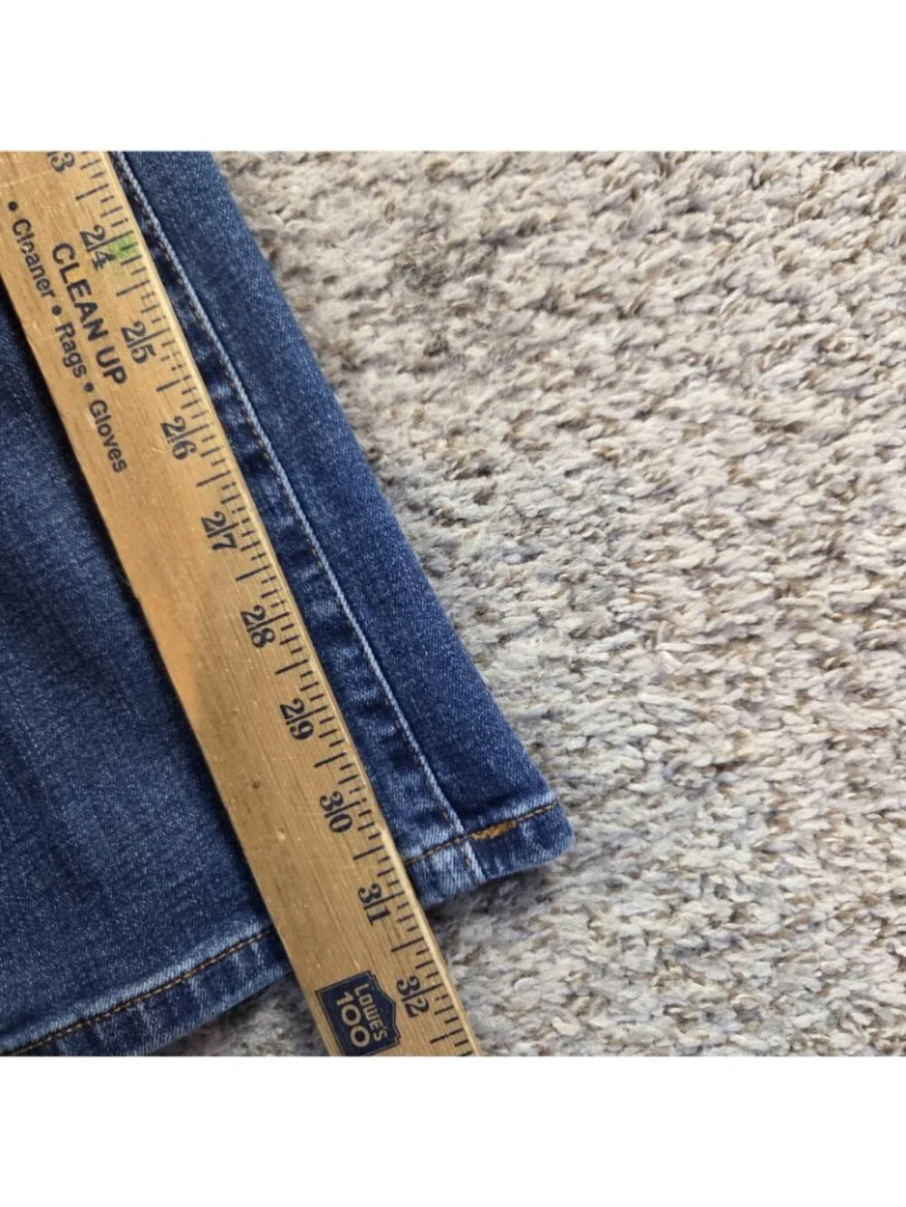 Tommy Hilfiger Jeans Mens 36x32 Slim Dark Wash Denim